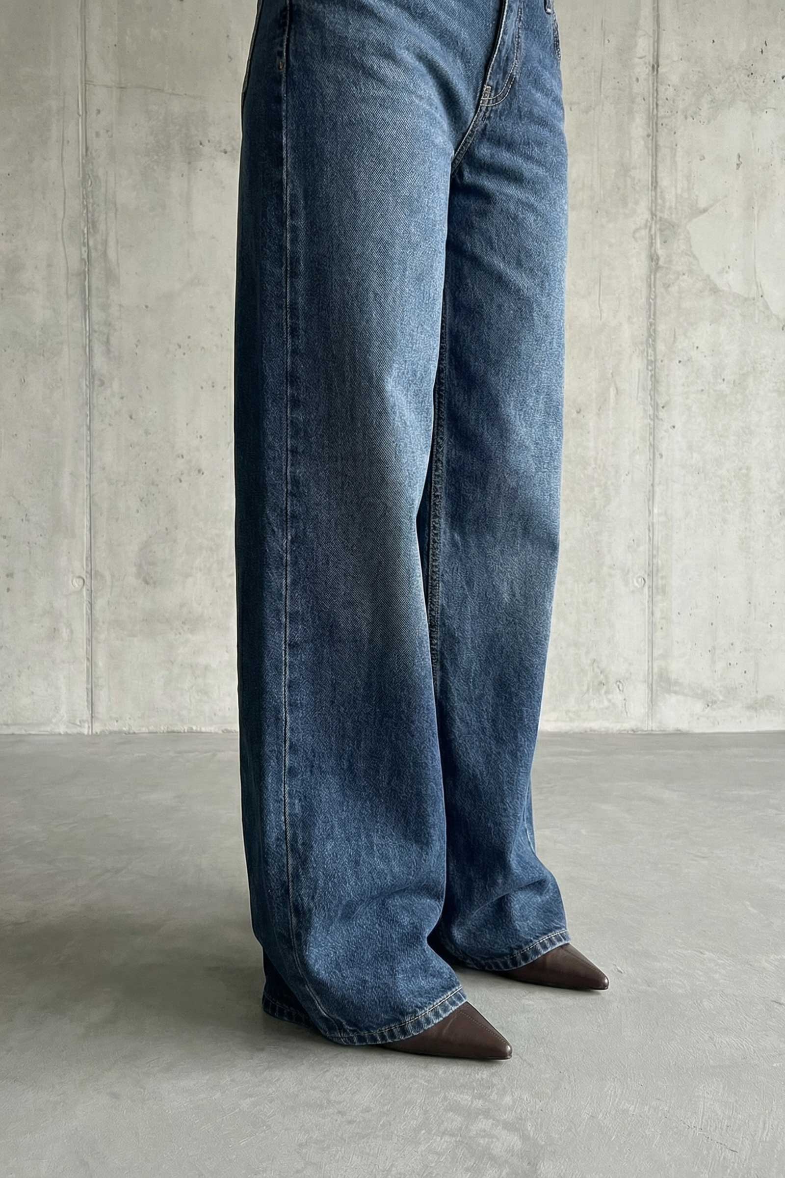 Super Baggy – Low-Waist Vintage Blue Jeans Baggy CIZARO - Cizaro Jeans