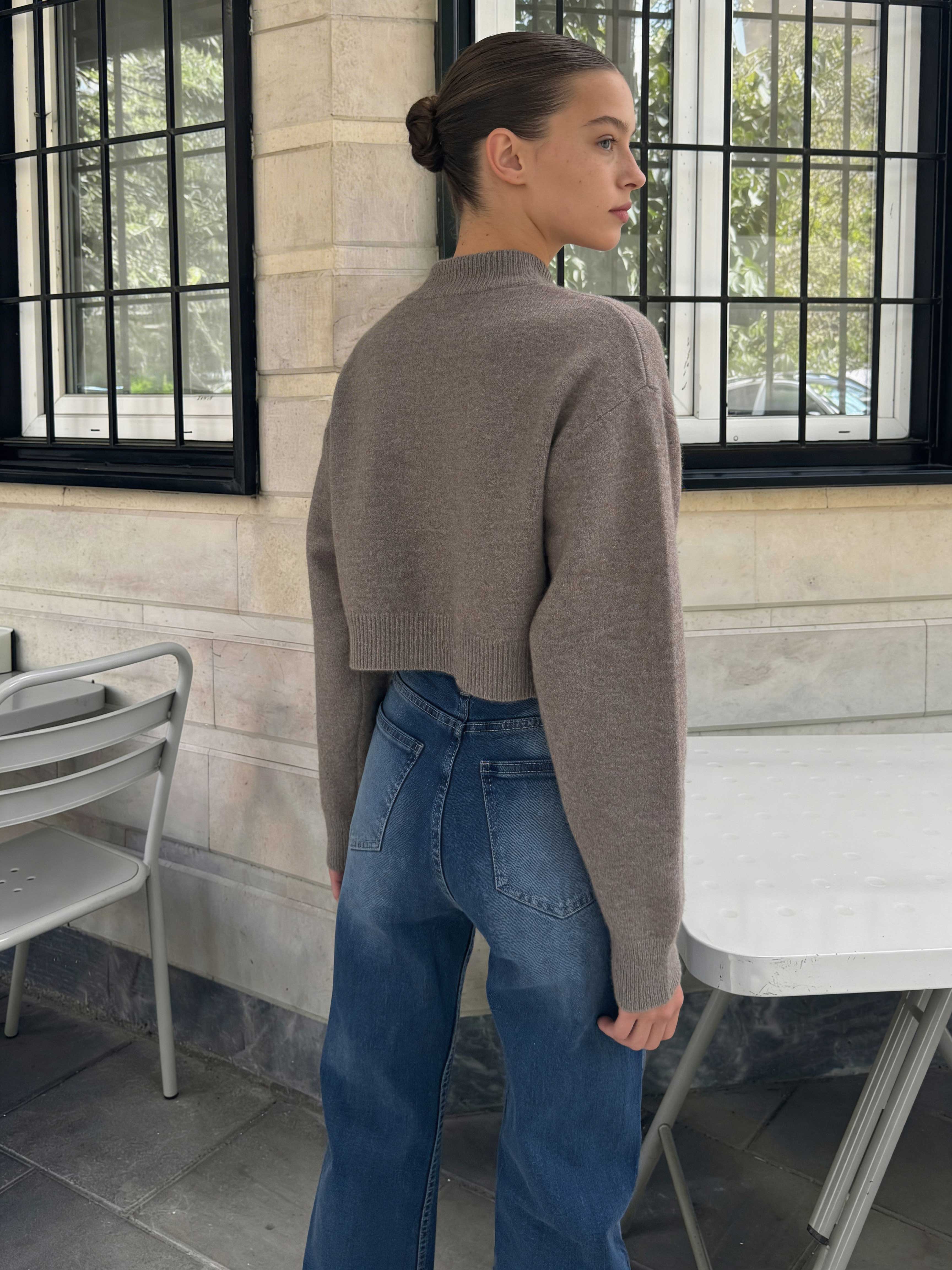 Wide-Leg – High-Waist Faded Blue Jeans Wide Leg CIZARO - Cizaro Jeans