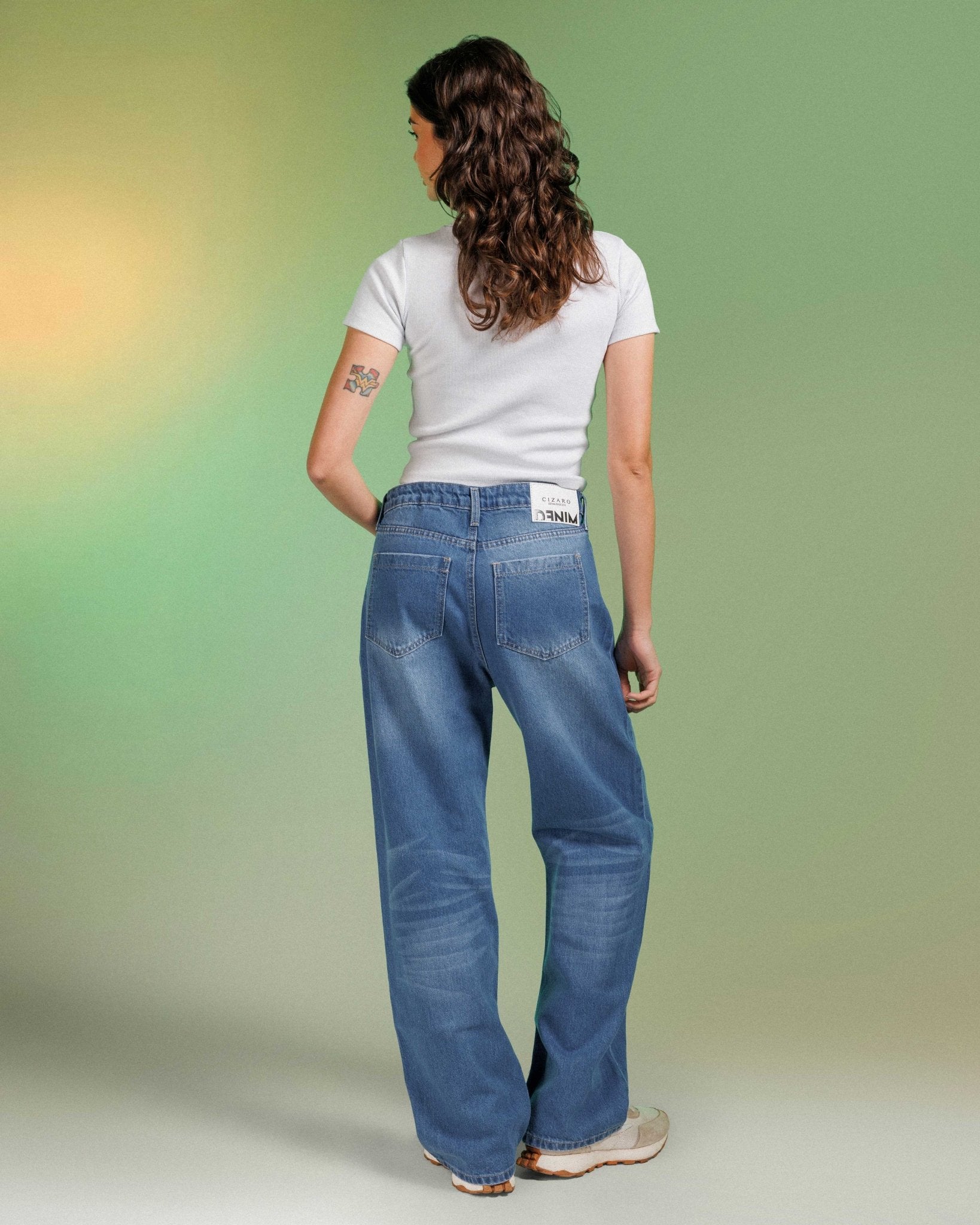 Unisex | Wide Leg - Real Blue Jeans Wide-Leg CIZARO - Cizaro Jeans