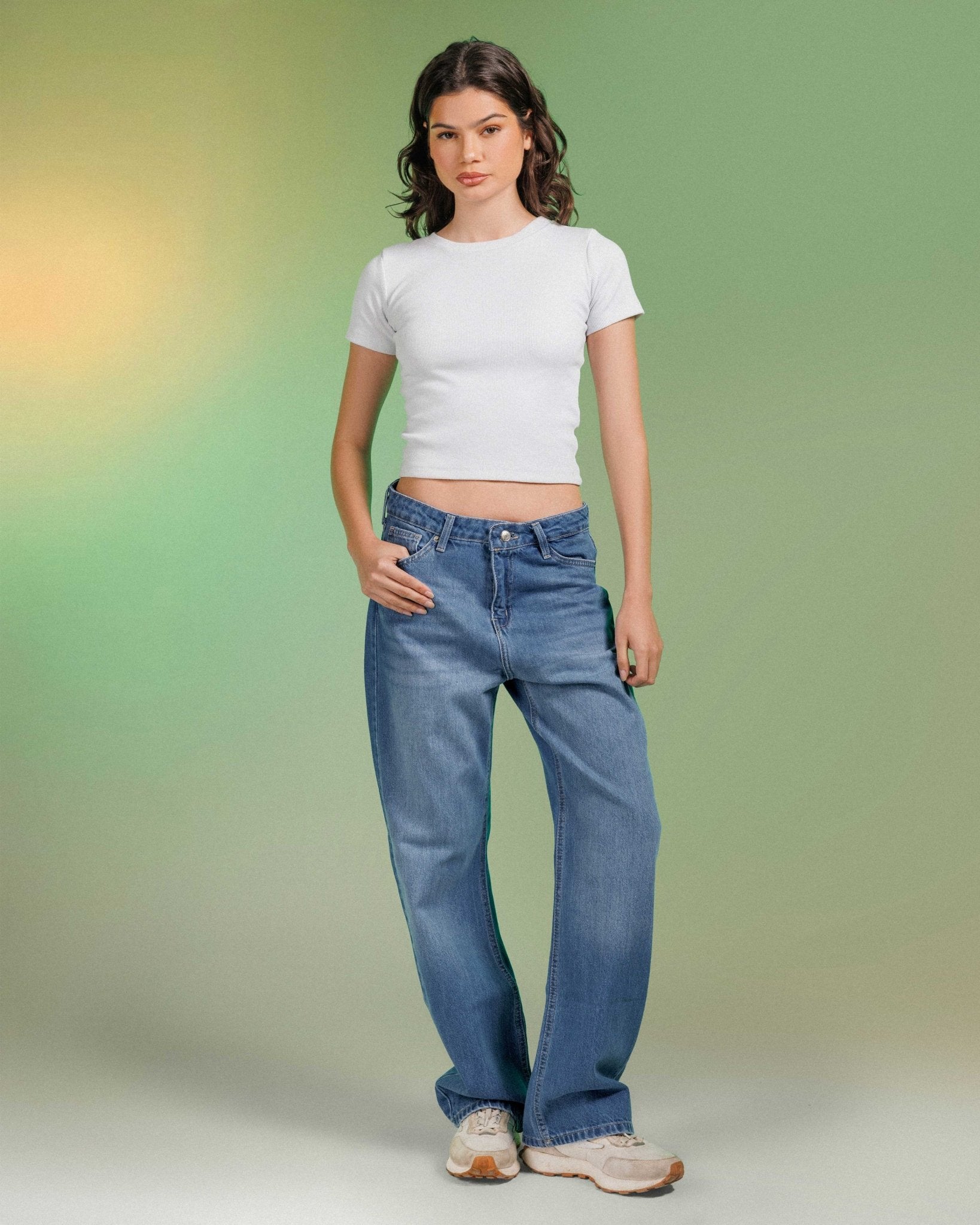 Unisex | Wide Leg - Real Blue Jeans Wide-Leg CIZARO - Cizaro Jeans