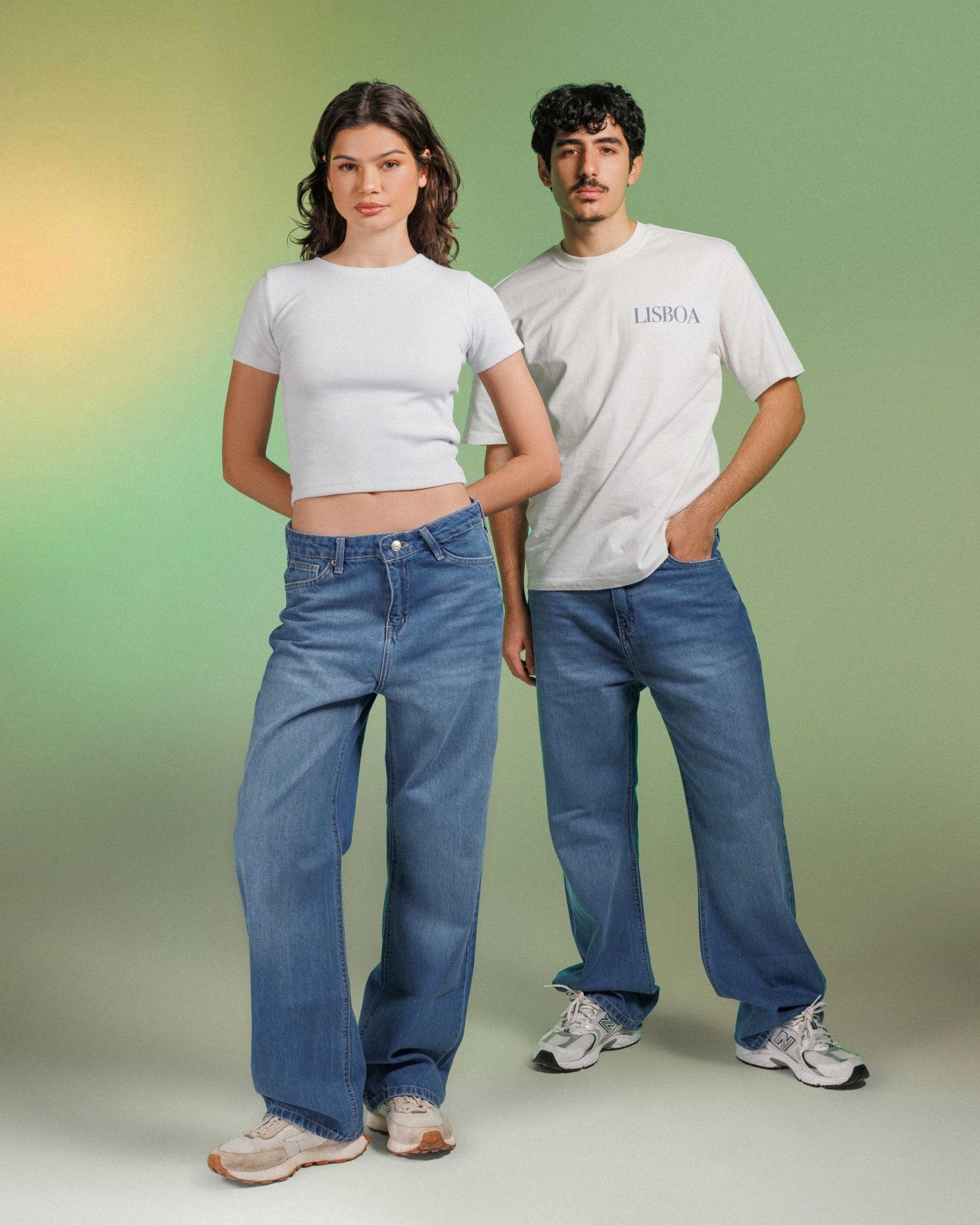 Unisex | Wide Leg - Real Blue Jeans Wide-Leg CIZARO - Cizaro Jeans
