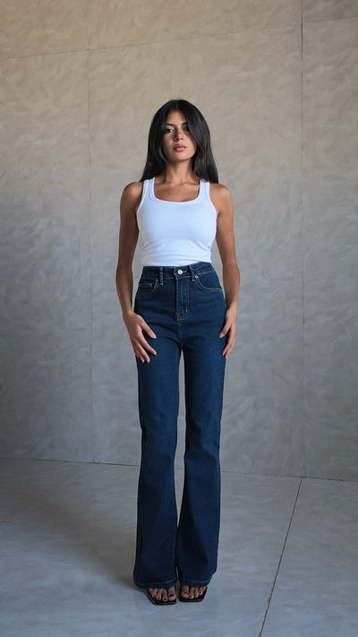 Flare High-Waist Flare CIZARO - Cizaro Jeans