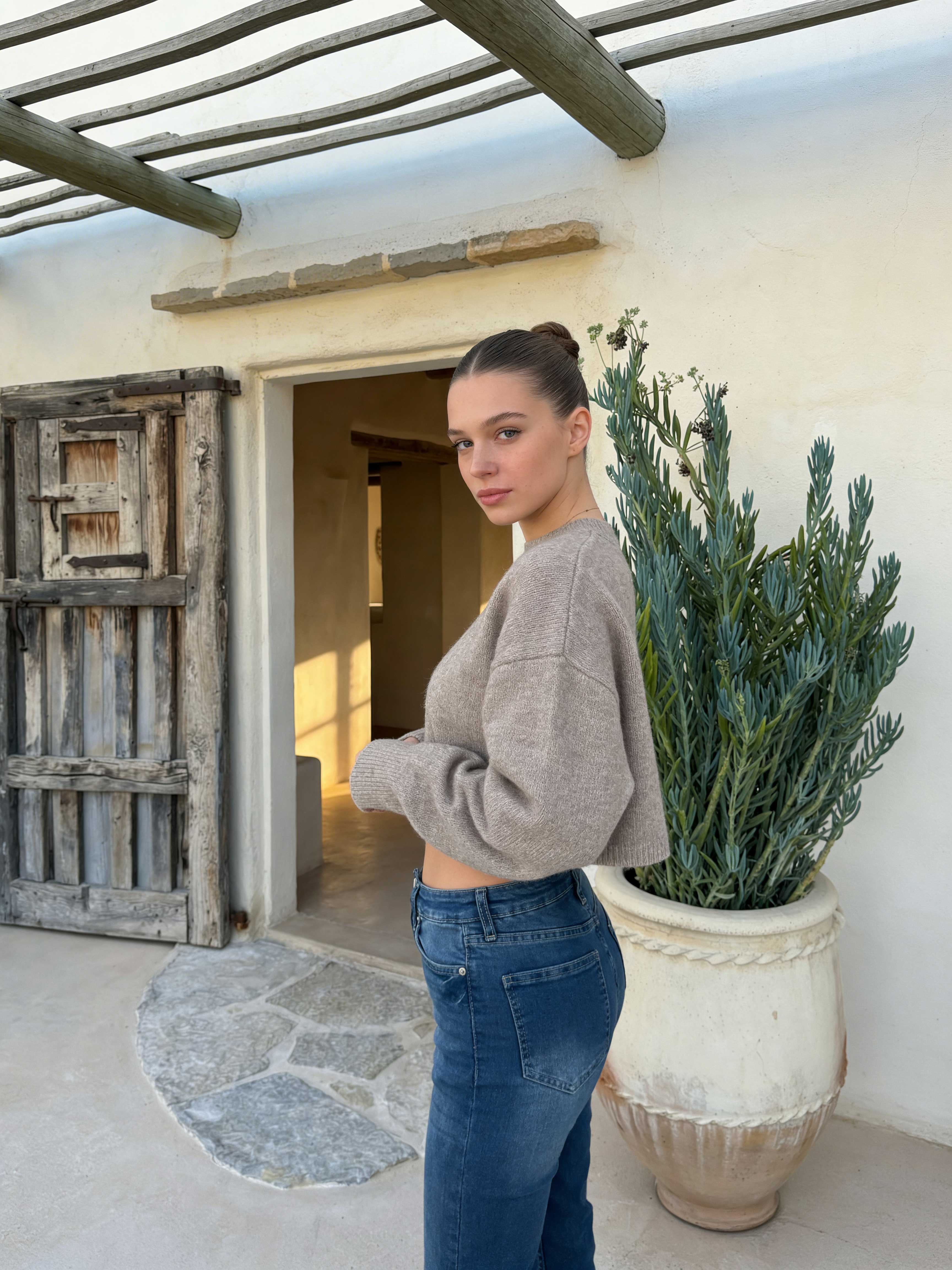 Flare – High-Waist Mid Vintage Blue Jeans Flare CIZARO - Cizaro Jeans