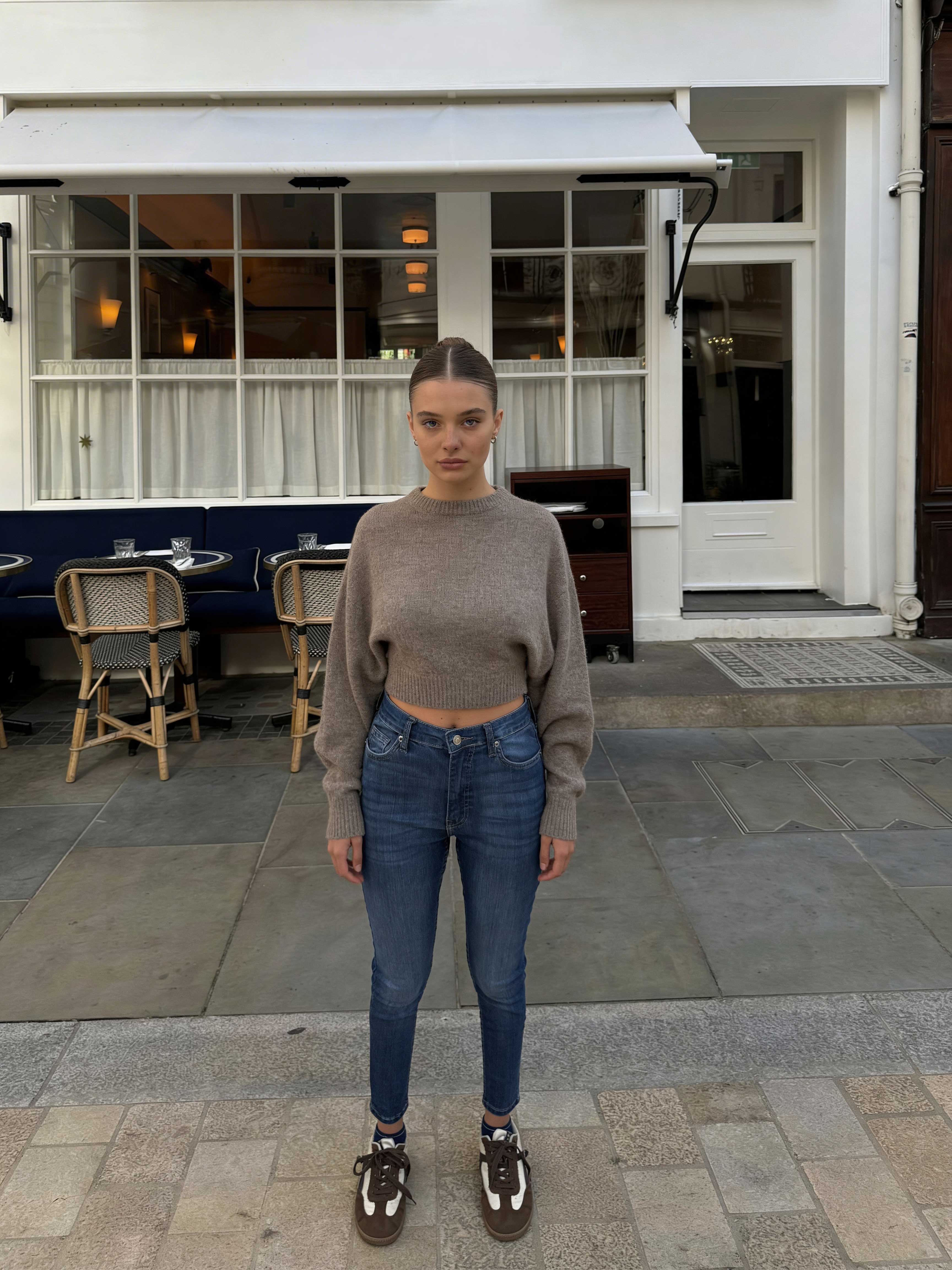 Skinny – High-Waist Ocean Blue jeans Skinny CIZARO - Cizaro Jeans