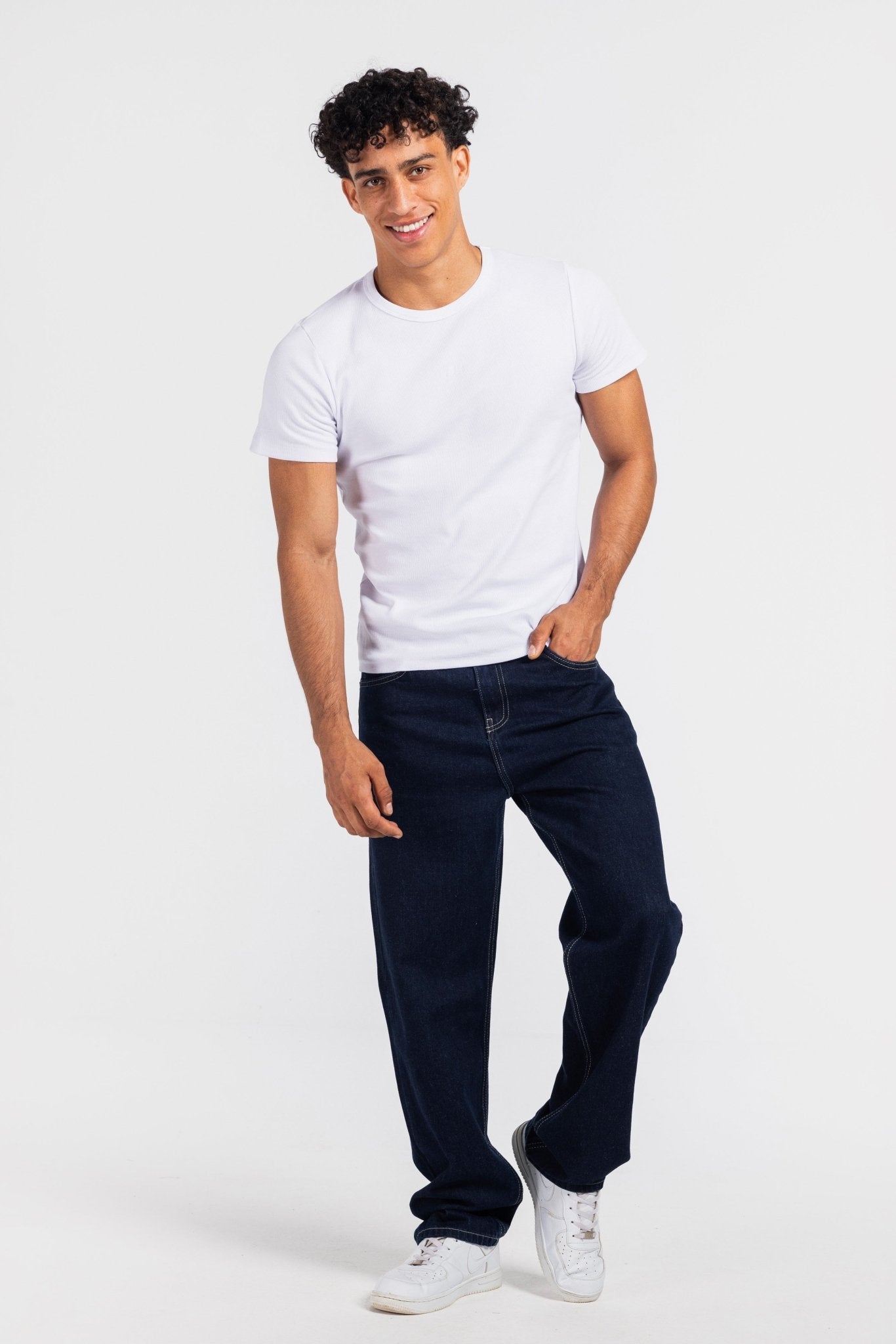 Straight – Raw Denim Jeans Straight-Man CIZARO - Cizaro Jeans