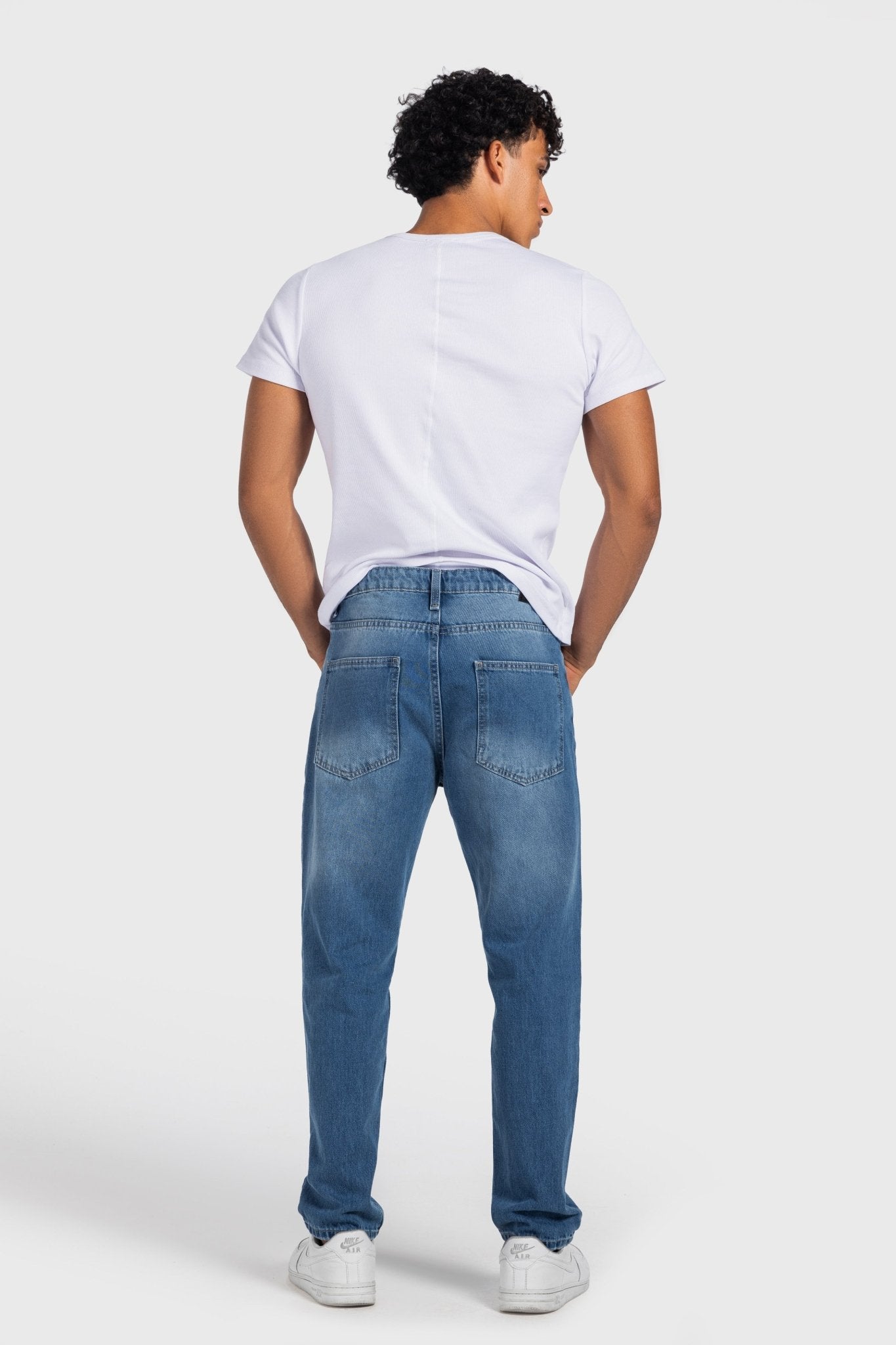 Tapered – Marine Blue Jeans Tapered-Man CIZARO - Cizaro Jeans