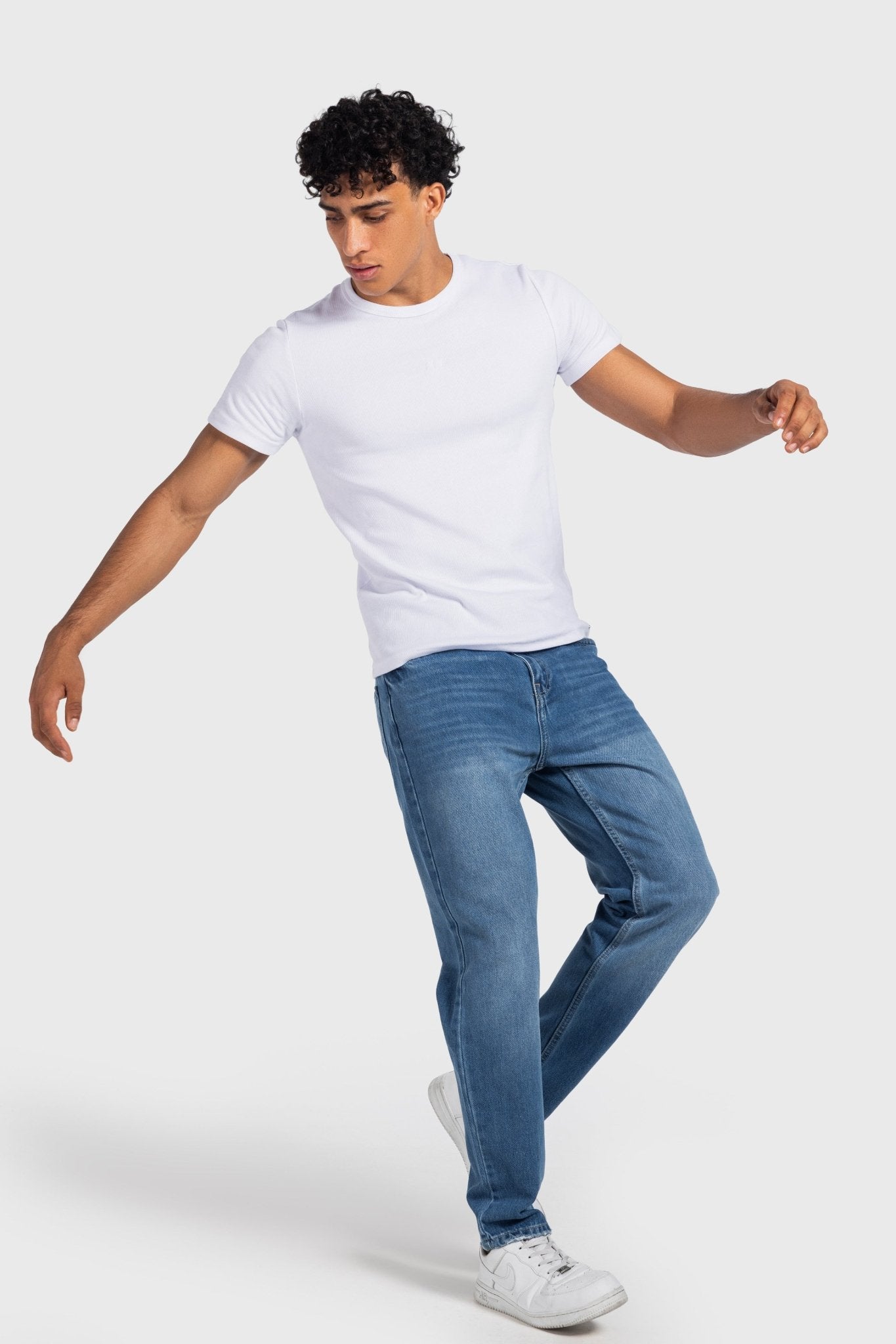Tapered – Marine Blue Jeans Tapered-Man CIZARO - Cizaro Jeans