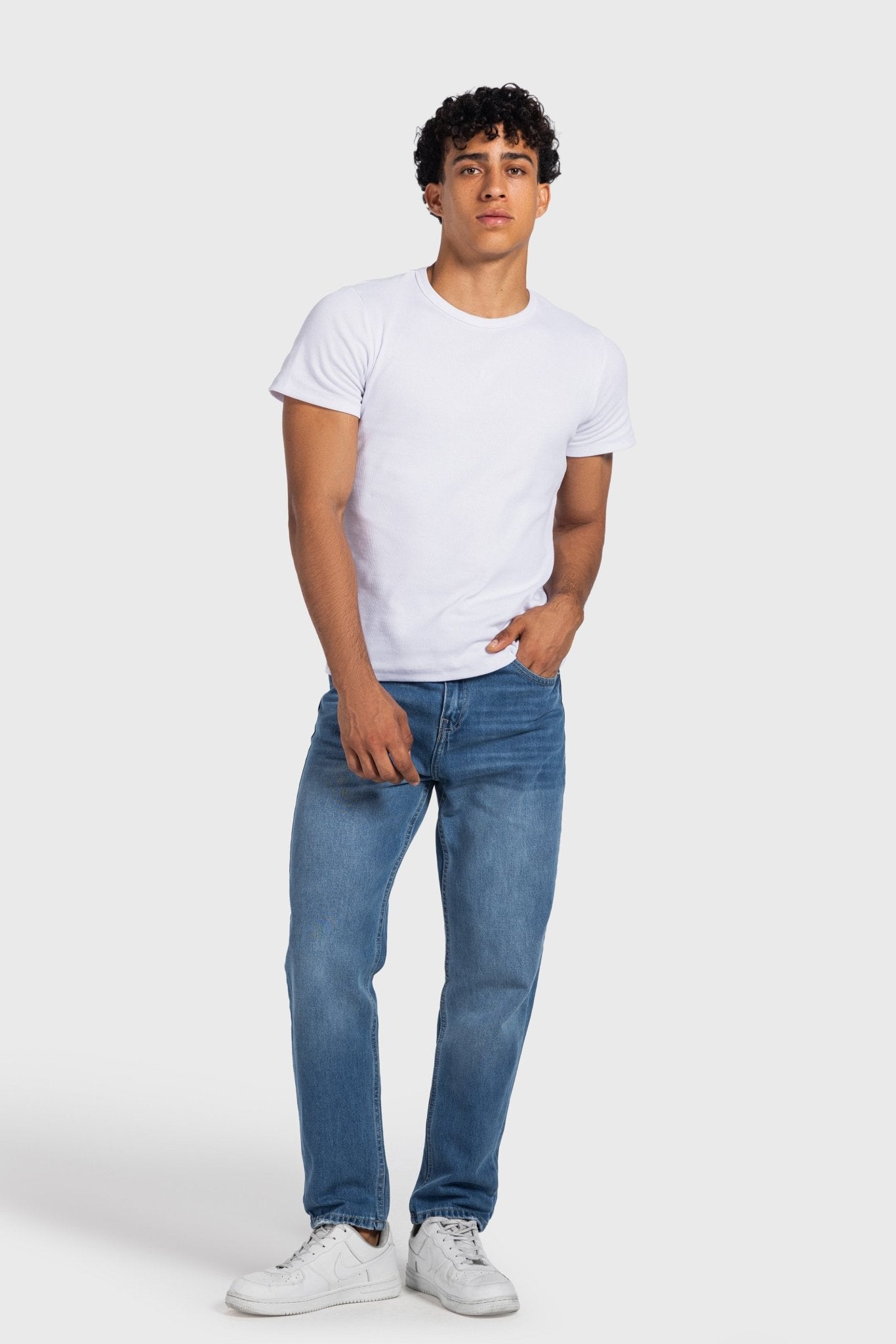 Tapered – Marine Blue Jeans Tapered-Man CIZARO - Cizaro Jeans