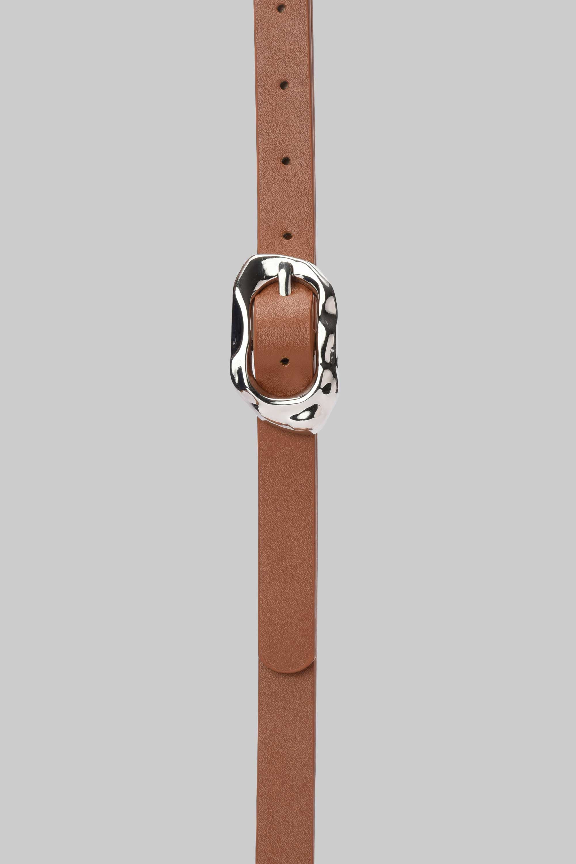 Honey Molten Buckle Belt belt Cizaro - Cizaro Jeans