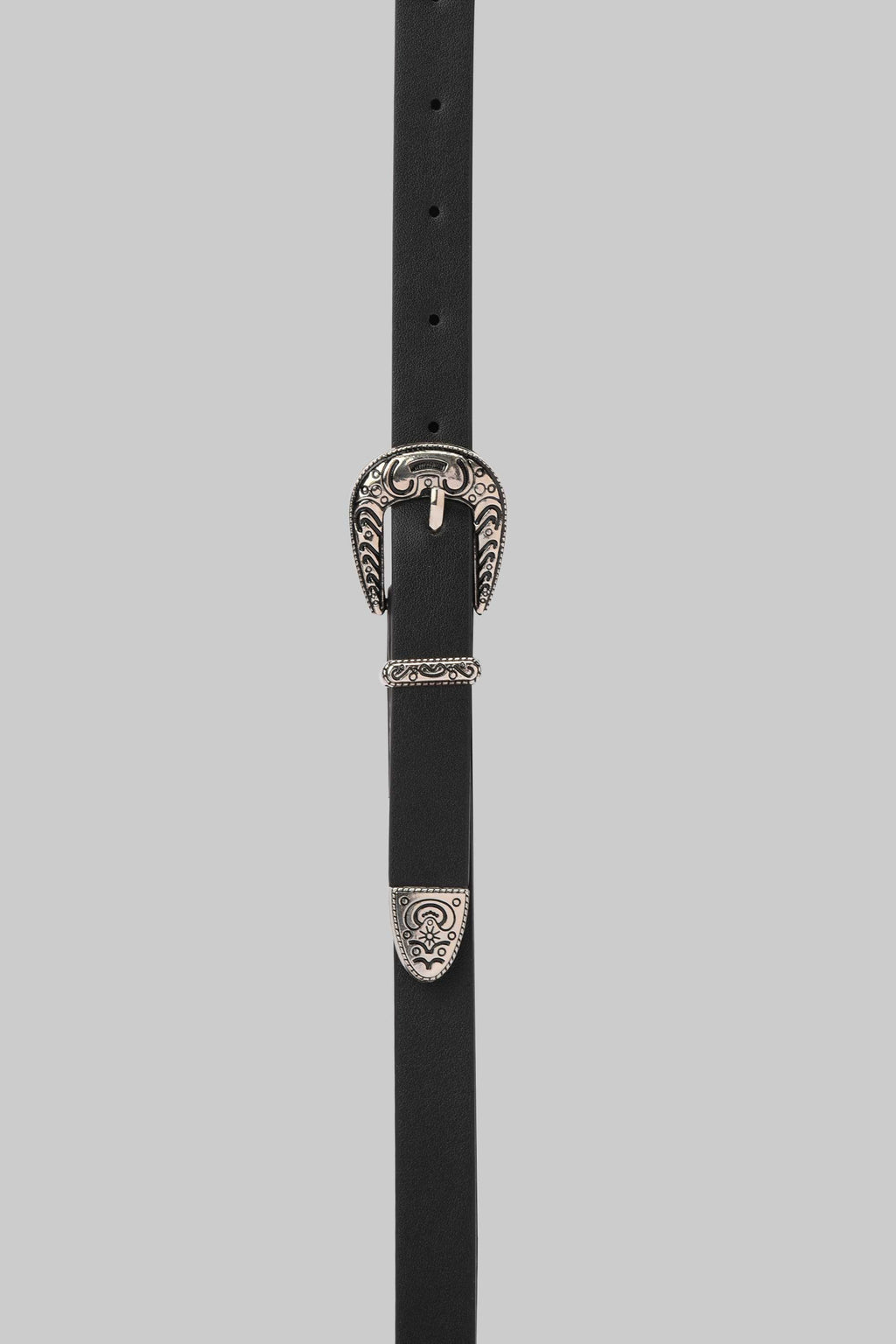 Western Slim Belt – Black