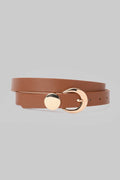 Honey Gold Accent Minimal Belt belt CIZARO - Cizaro Jeans
