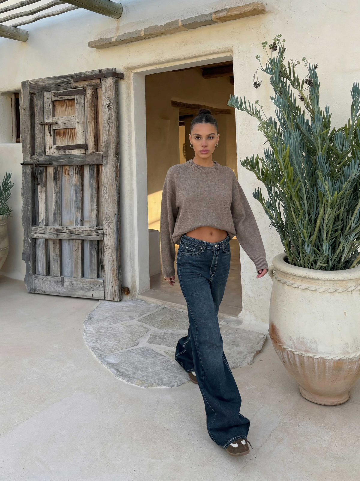 Baggy – High-Waist Vintage Blue Jeans Baggy CIZARO - Cizaro Jeans
