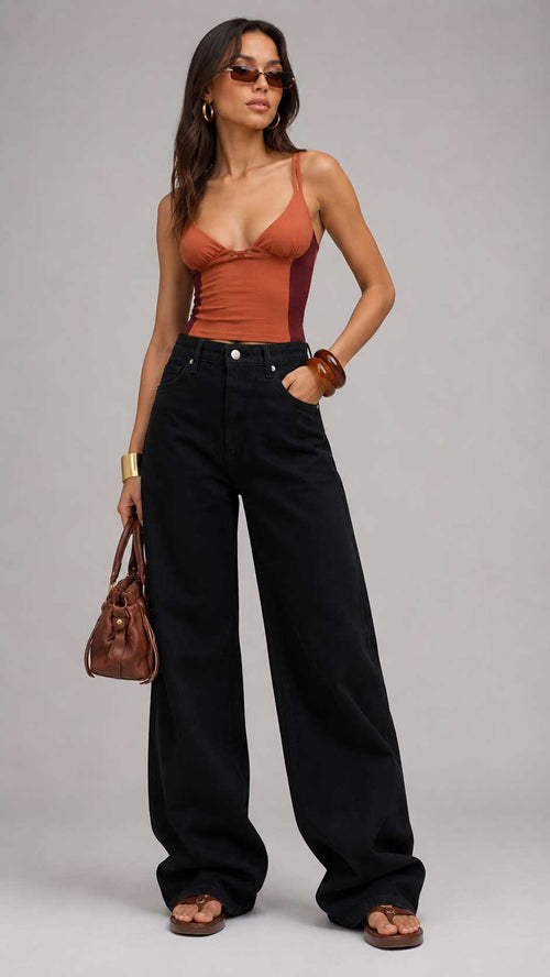 Baggy High Waist – Black Jeans