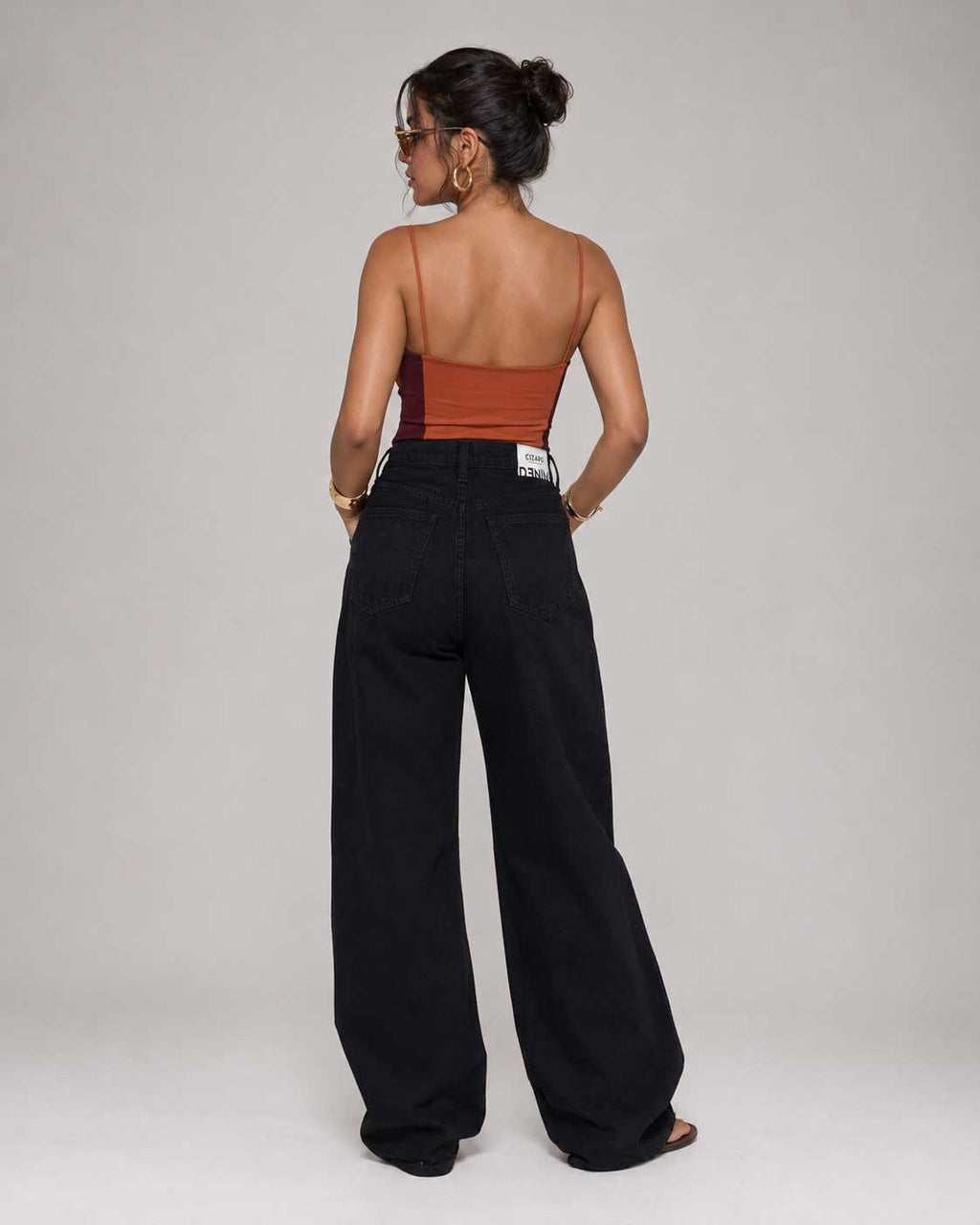 Baggy High Waist – Black Jeans Baggy CIZARO - Cizaro Jeans