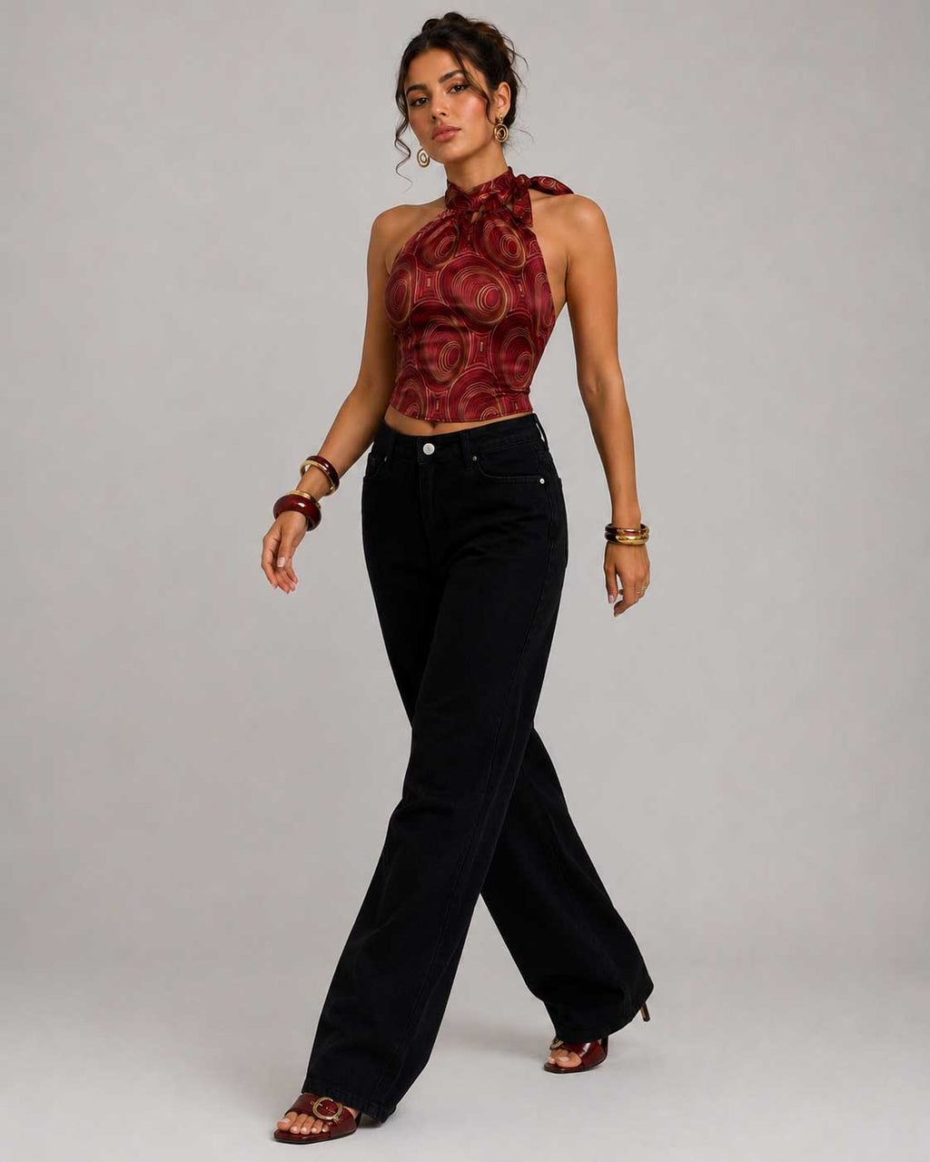 Baggy High Waist – Black Jeans Baggy CIZARO - Cizaro Jeans