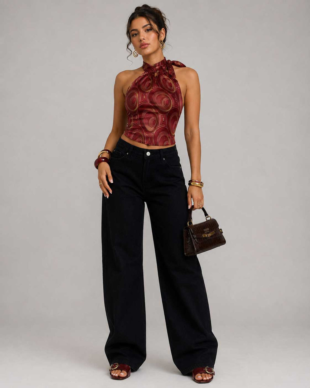 Baggy High Waist – Black Jeans Baggy CIZARO - Cizaro Jeans