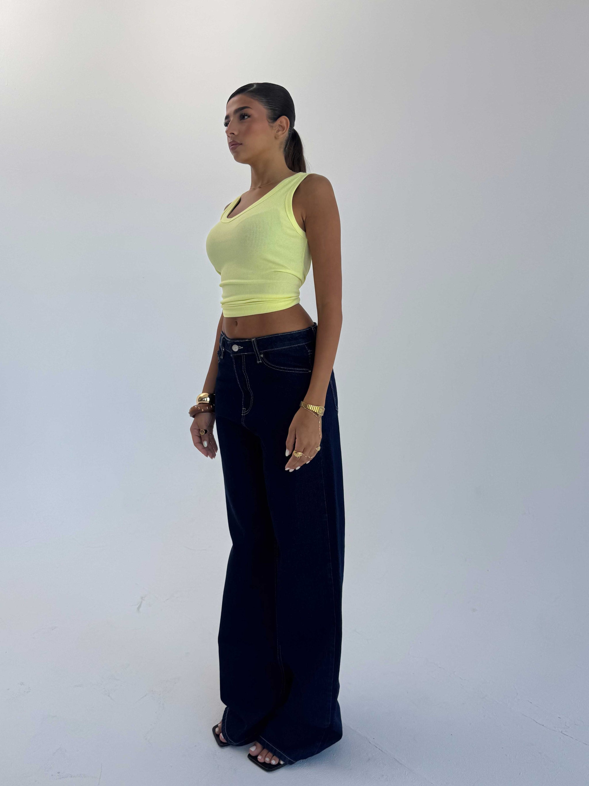 Baggy High waist Raw denim Baggy CIZARO - Cizaro Jeans