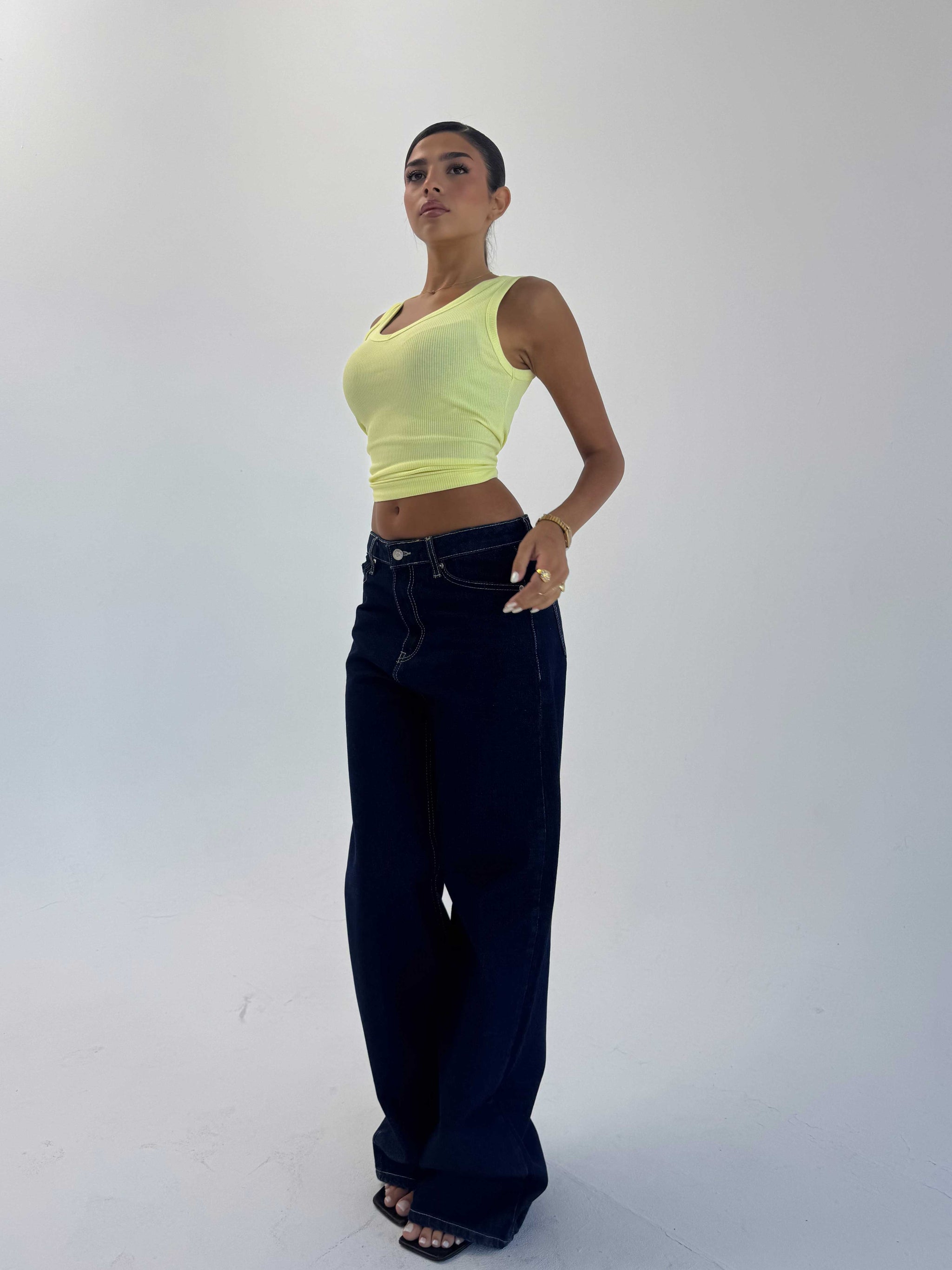 Baggy High waist Raw denim Baggy CIZARO - Cizaro Jeans