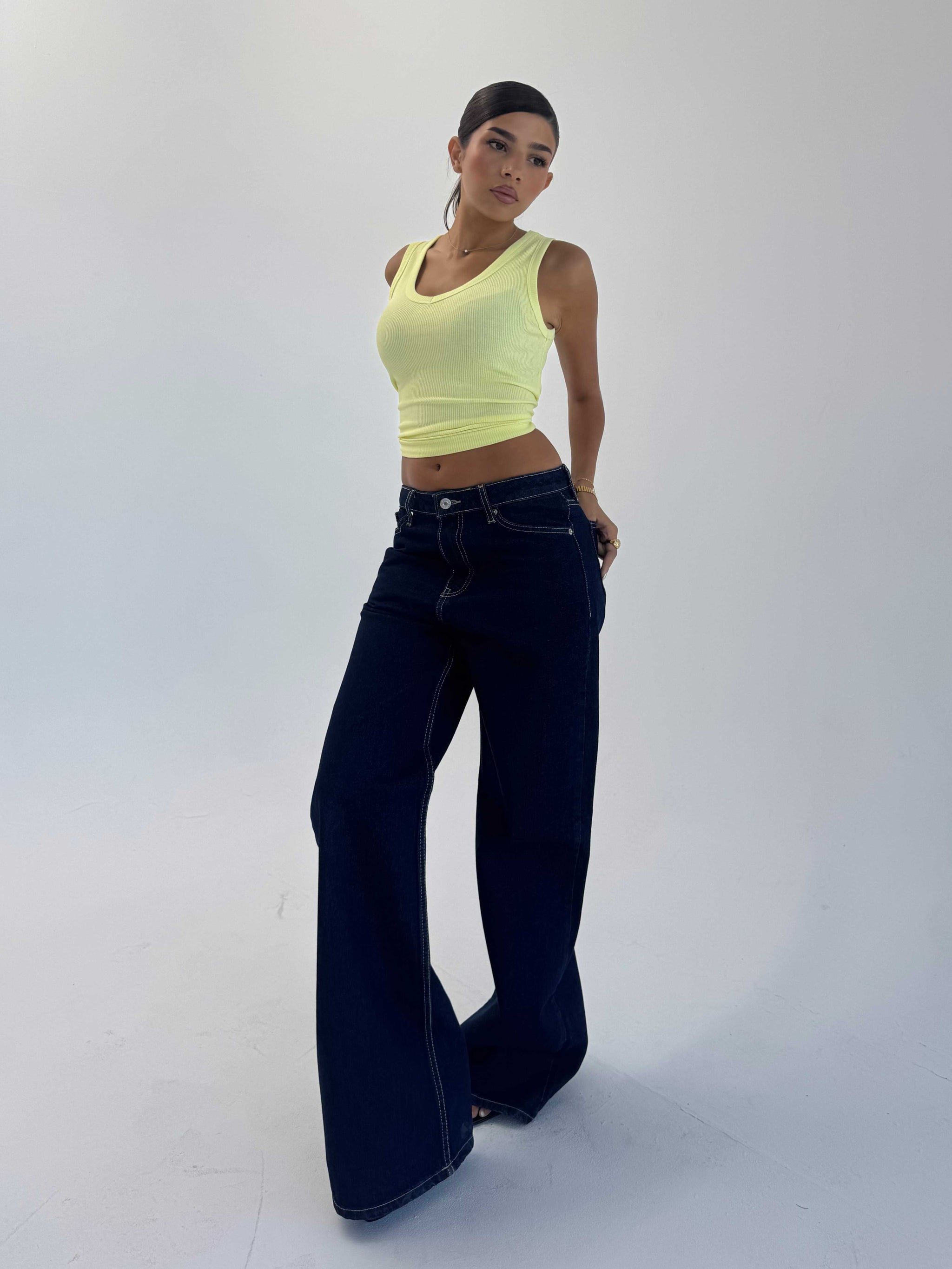 Baggy High waist Raw denim Baggy CIZARO - Cizaro Jeans