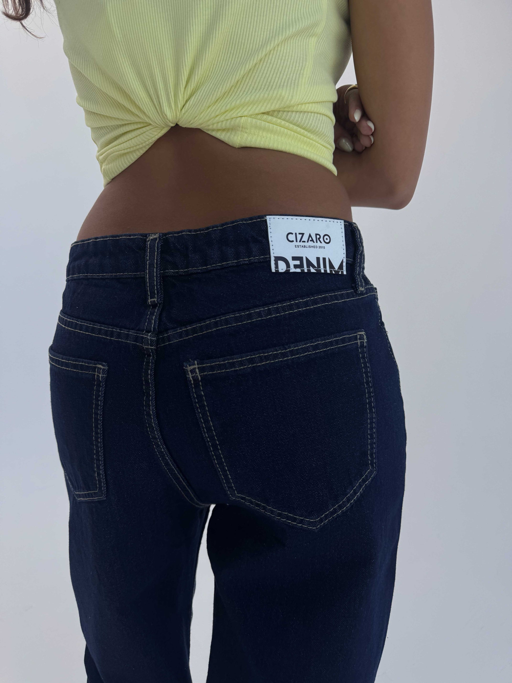 Baggy High waist Raw denim Baggy CIZARO - Cizaro Jeans