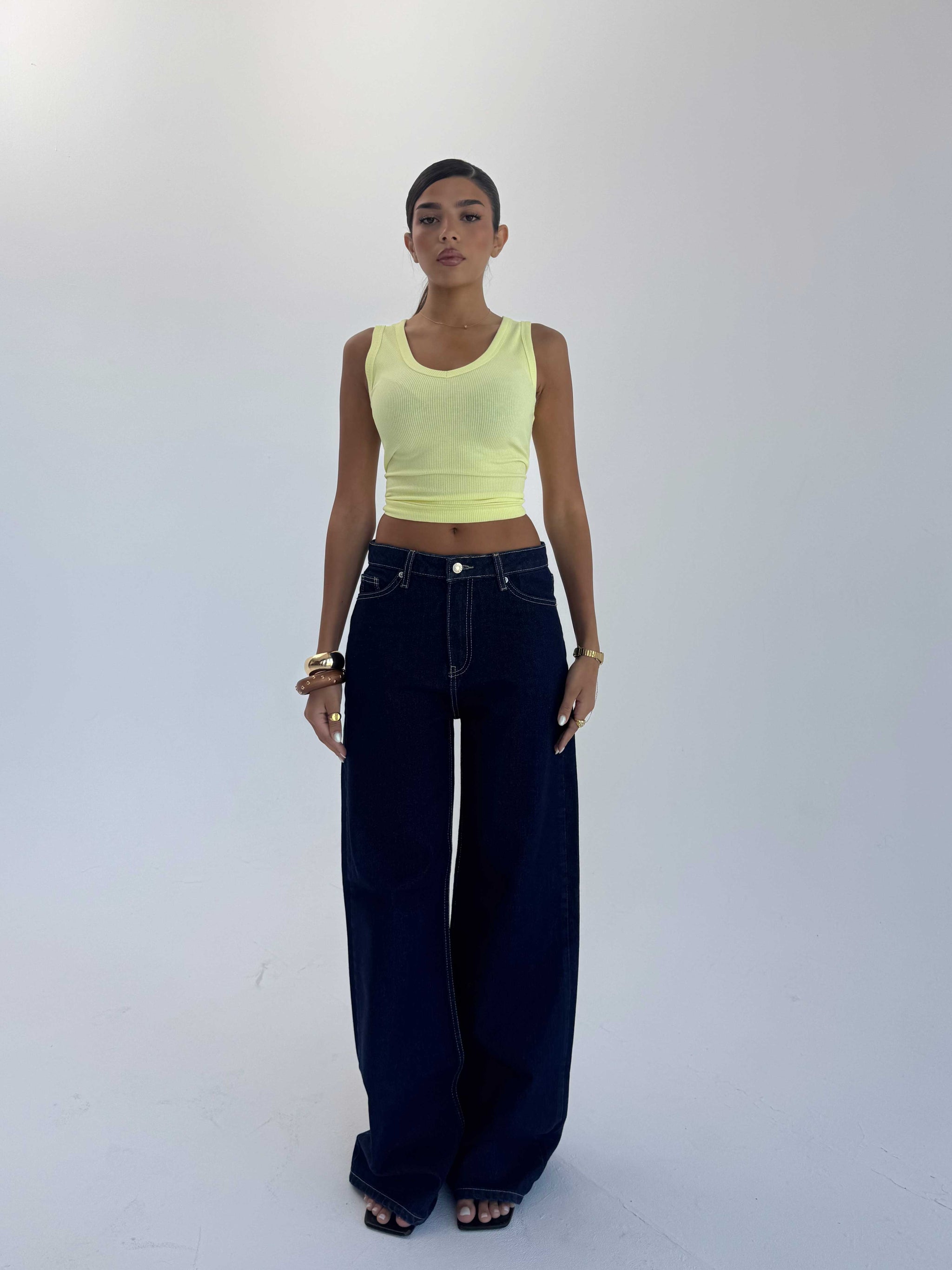 Baggy High waist Raw denim Baggy CIZARO - Cizaro Jeans