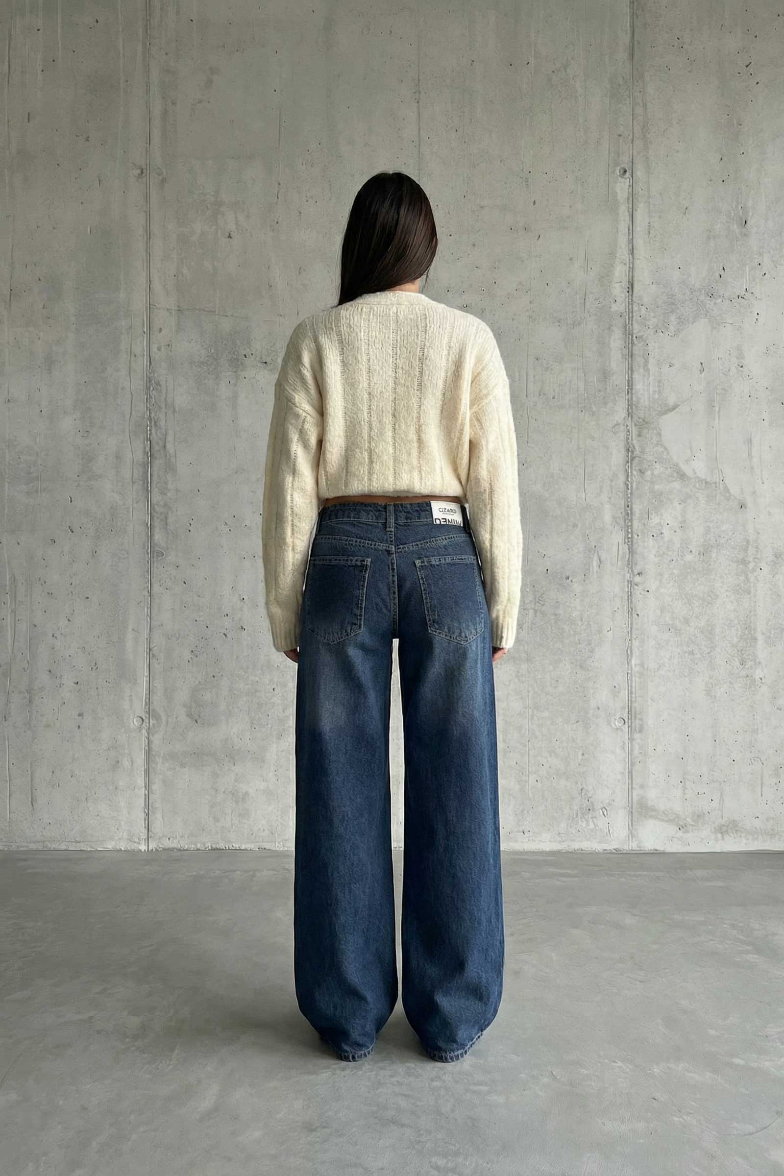 Super Baggy – Low-Waist Vintage Blue Jeans Baggy CIZARO - Cizaro Jeans