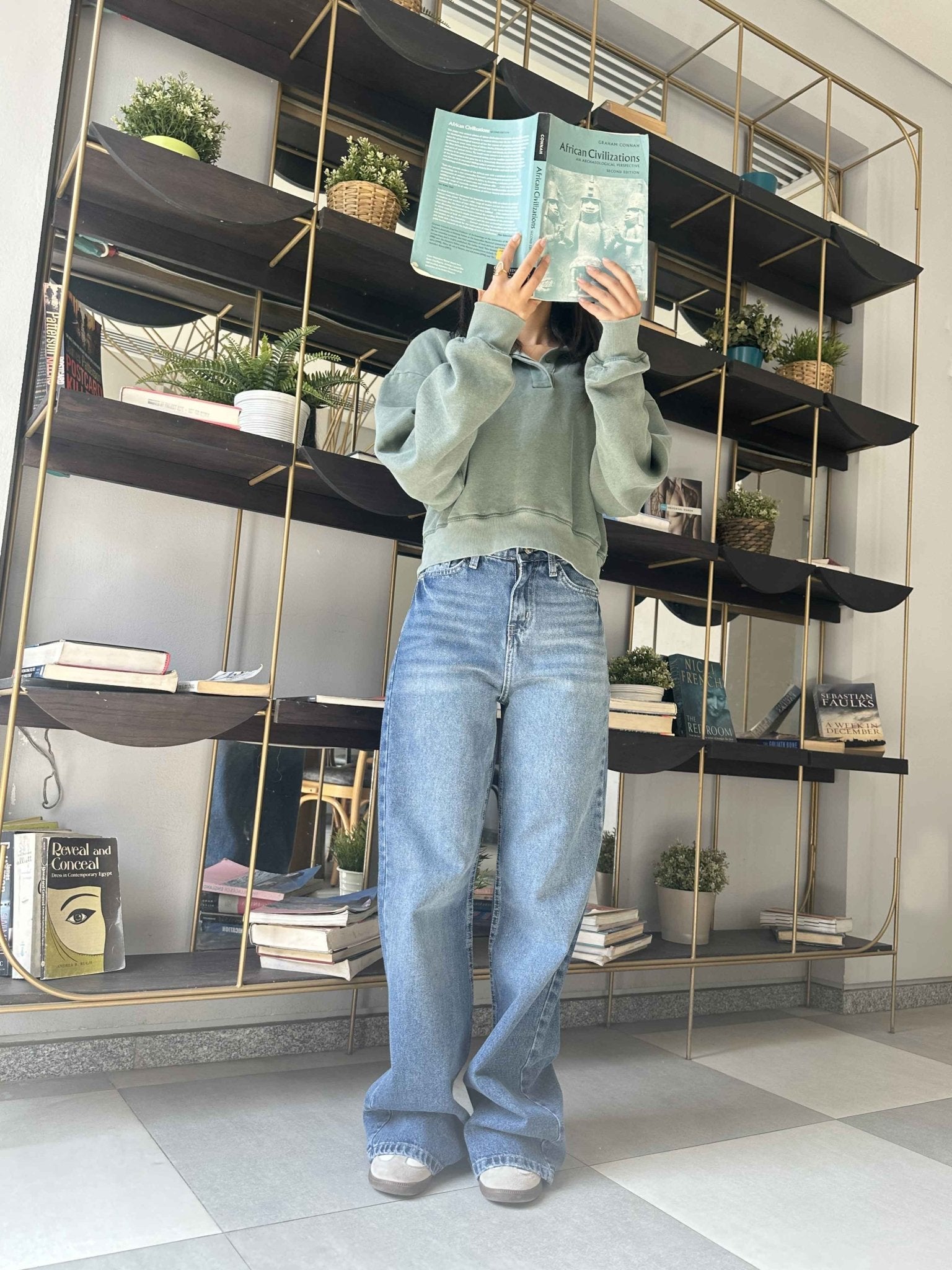 Baggy - Medium Blue Wash Jeans. Baggy CIZARO - Cizaro Jeans