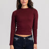 Basic Top – Slim Fit Burgundy