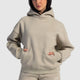Oversized Hoodie – Ecru White