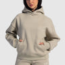 Oversized Hoodie – Ecru White
