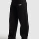 Wide-Leg Sweatpants In Black