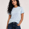 Basic Short sleeve T-shirt – Powder Blue