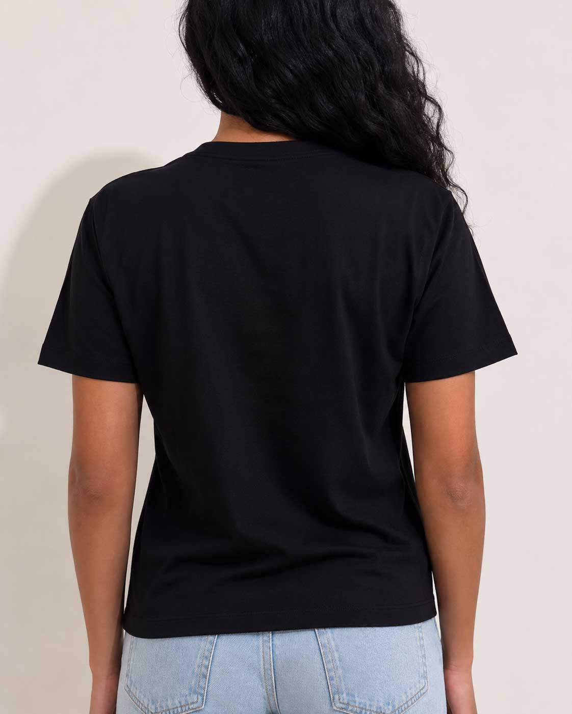 Slim Fit T-Shirt – Black T shirt CIZARO - Cizaro Jeans