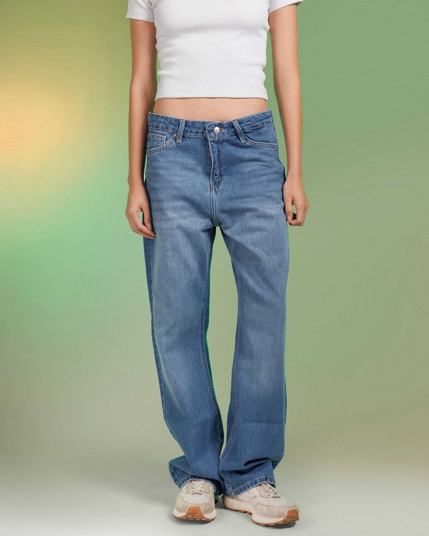 Unisex | Wide Leg - Real Blue Jeans Wide-Leg CIZARO - Cizaro Jeans