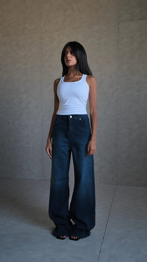 Baggy High-Waist Baggy CIZARO - Cizaro Jeans