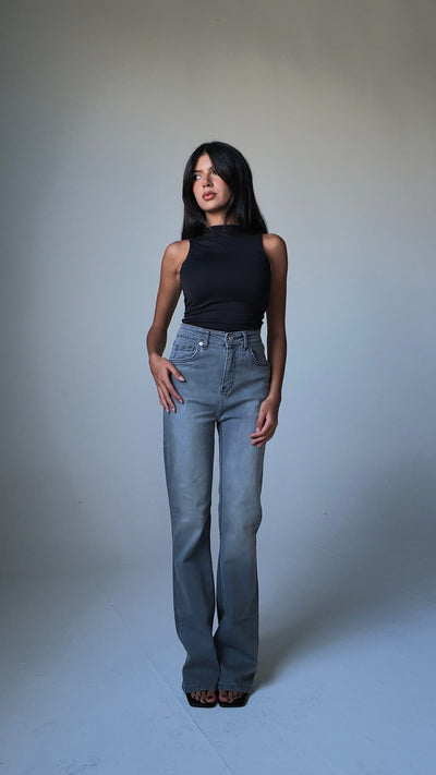 Flare High-Waist