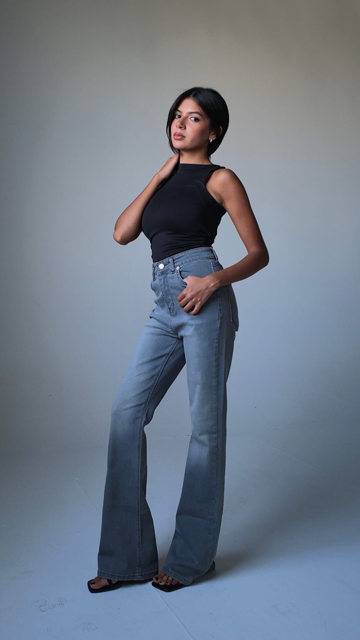 Flare High-Waist