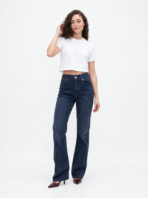 Flare High-Waist Flare CIZARO - Cizaro Jeans