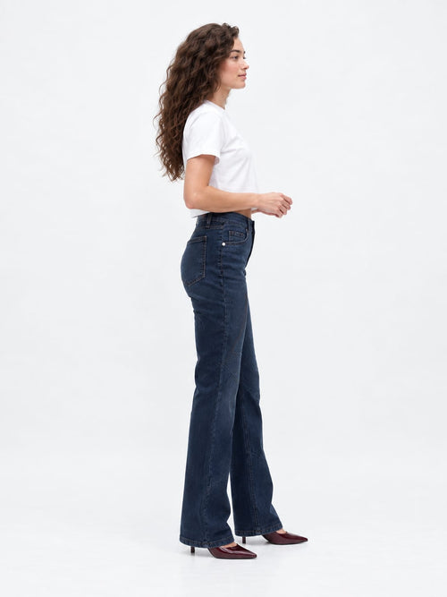 Flare High-Waist Flare CIZARO - Cizaro Jeans