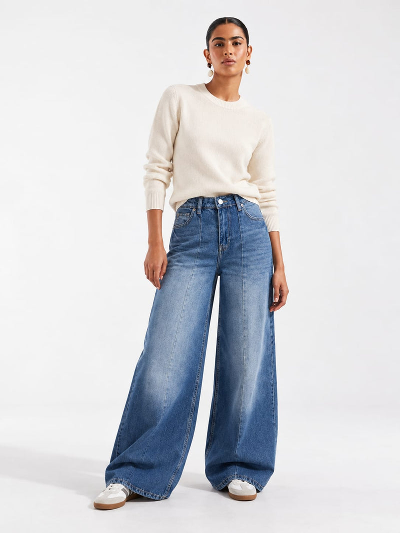Relaxed Baggy High-Waist
