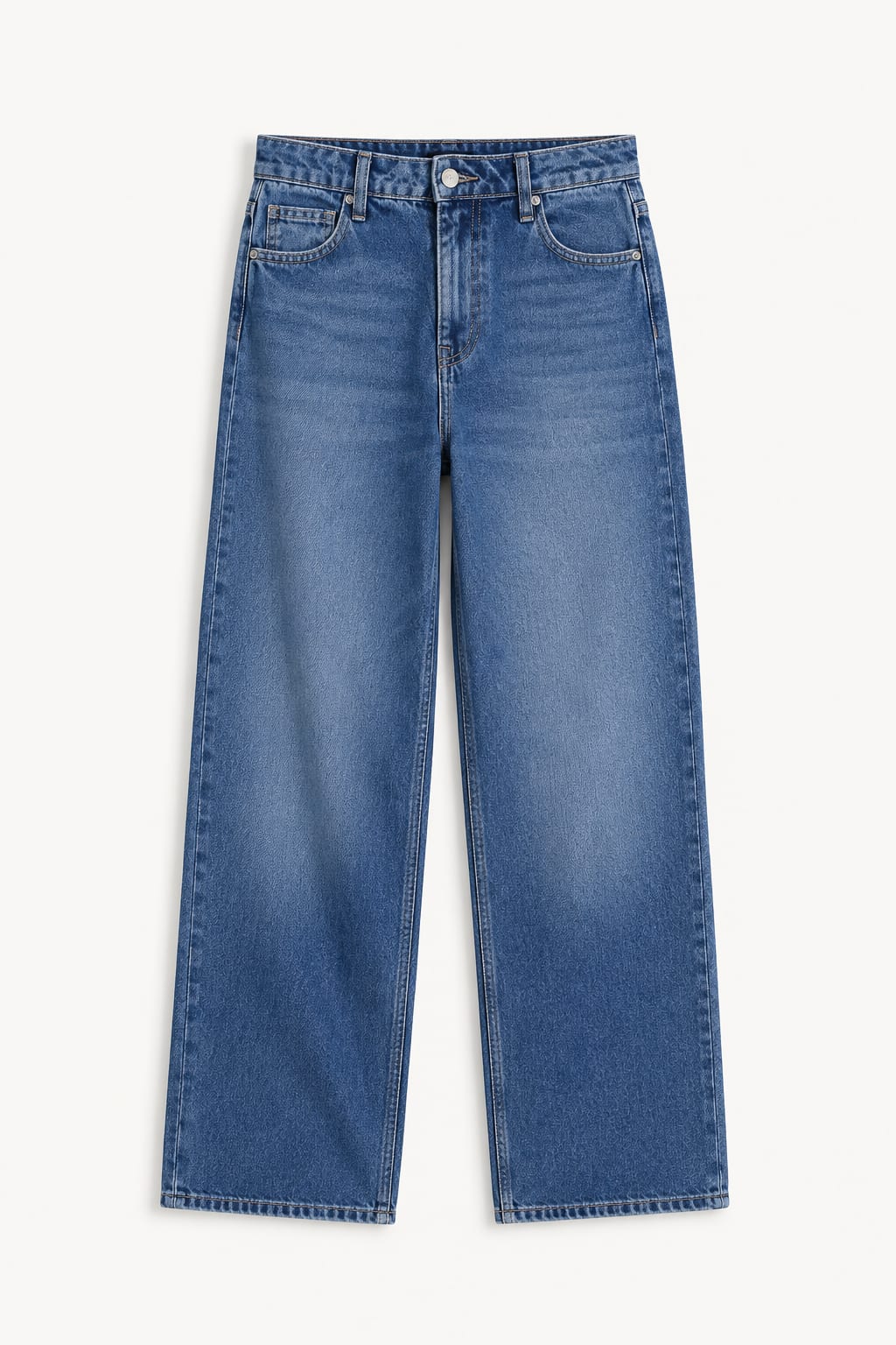 Super Baggy Low-Waist Mid Vintage Blue Jeans Supper baggy CIZARO - Cizaro Jeans