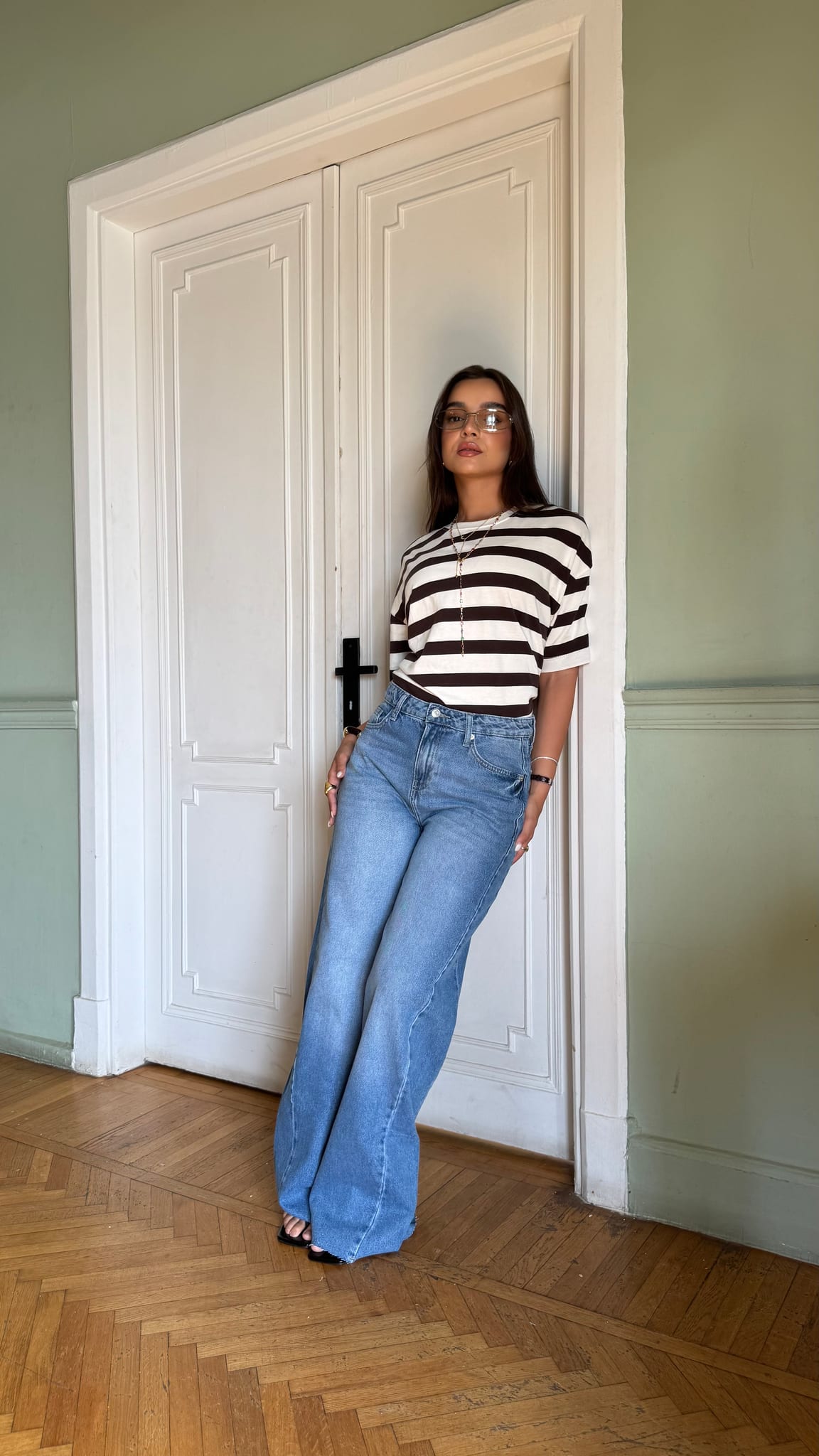 Super Baggy High-Waist Bright Vintage Blue Jeans Supper baggy CIZARO - Cizaro Jeans