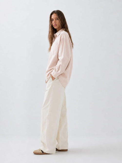 Oversized Soft Pink Shirt