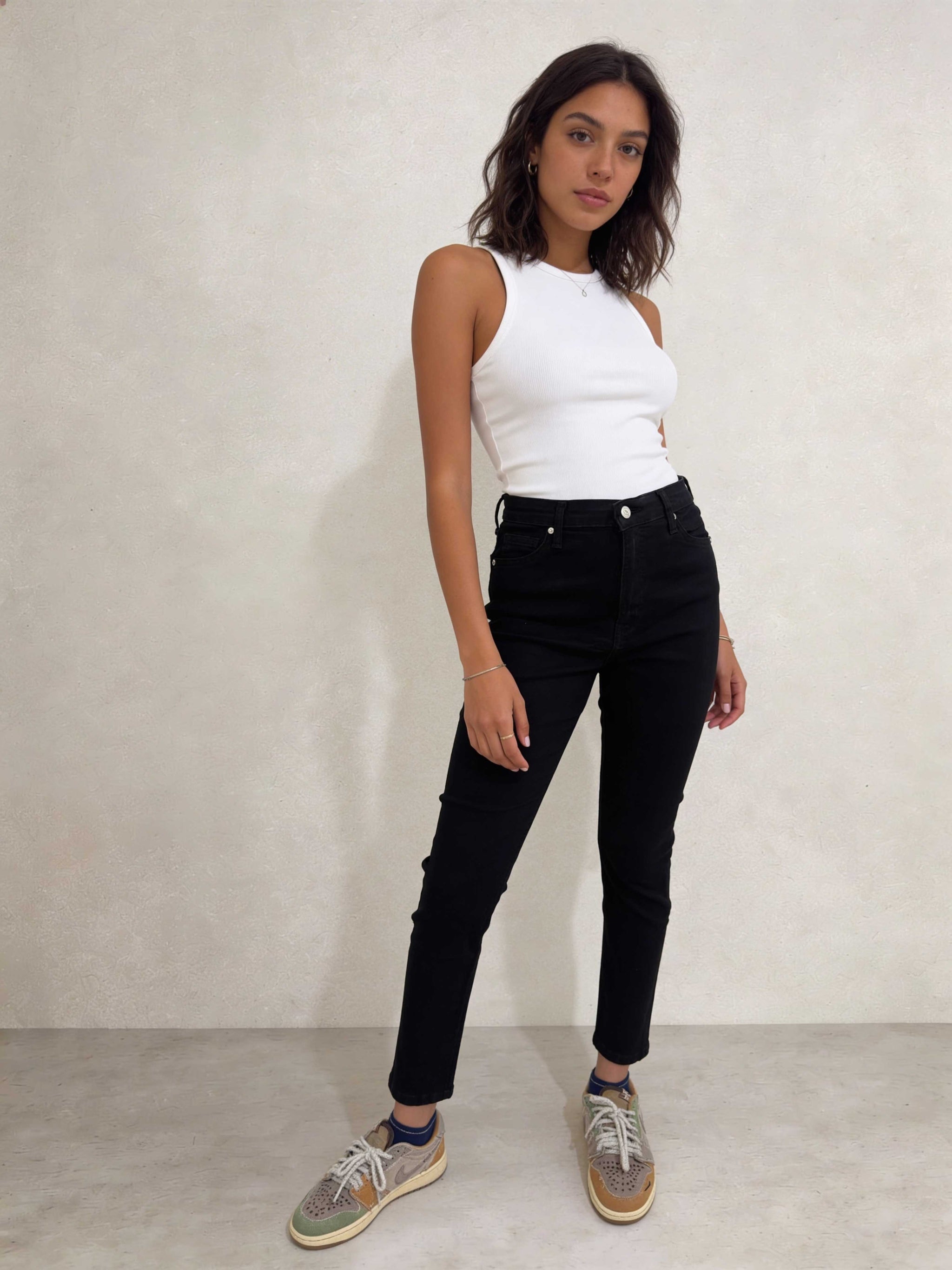 Skinny – High-Waist Black Jeans Skinny CIZARO - Cizaro Jeans