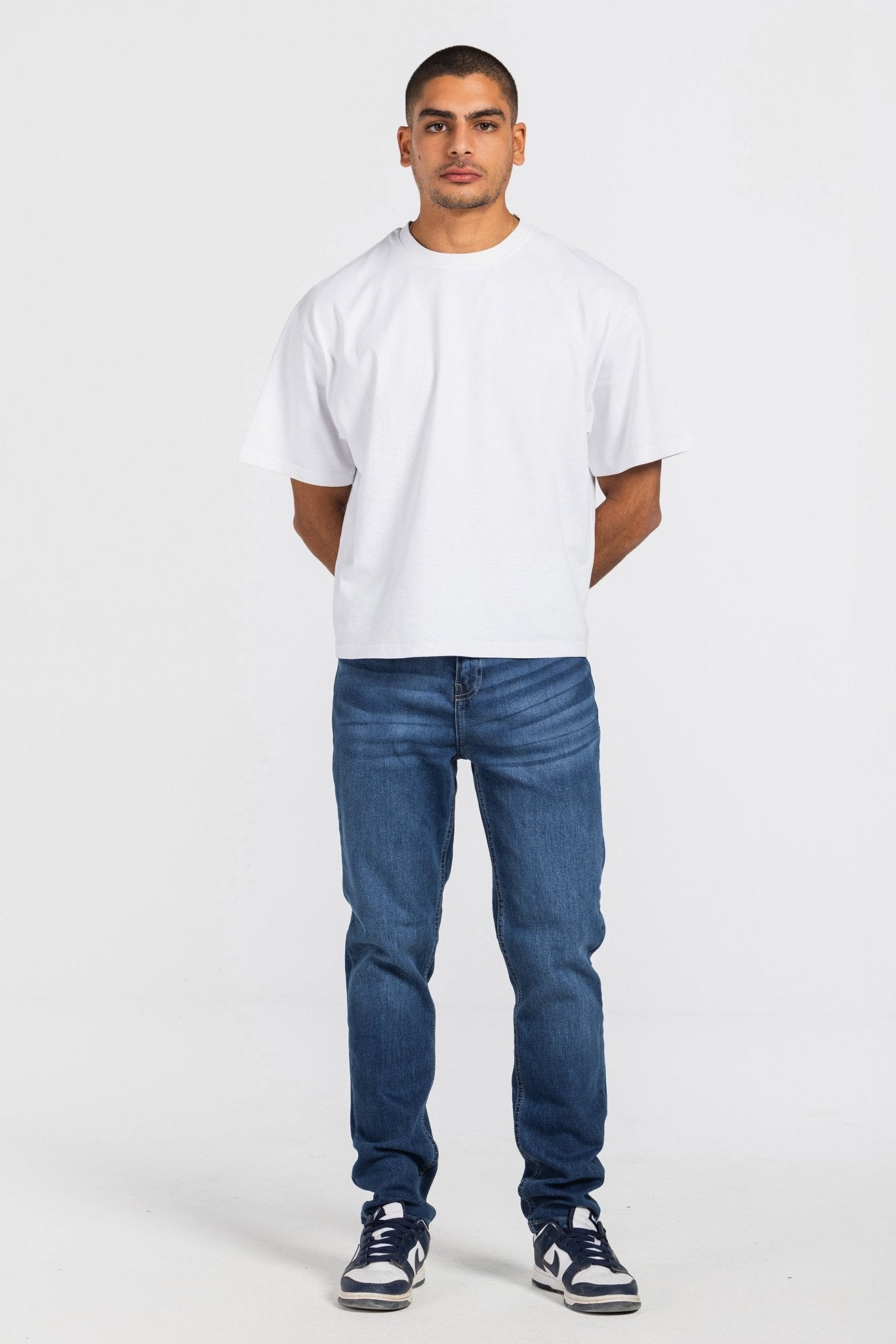 Slim – Ocean Blue Jeans Slim-Man CIZARO - Cizaro Jeans