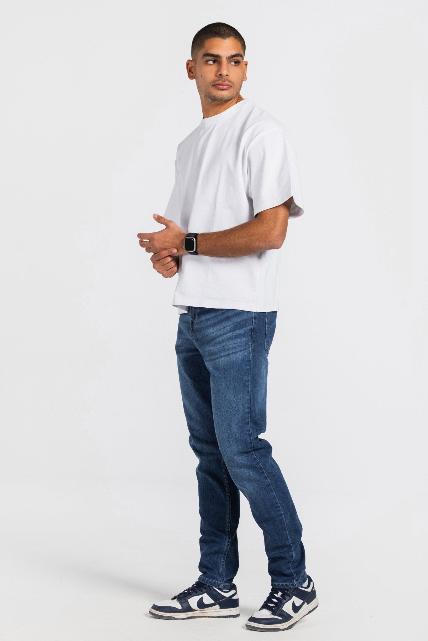 Slim – Ocean Blue Jeans Slim-Man CIZARO - Cizaro Jeans