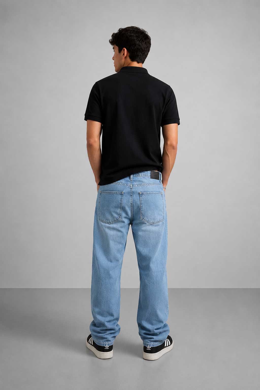 Straight Light Blue Jeans straight CIZARO - Cizaro Jeans