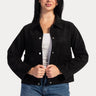 Suede Jacket – Black