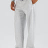 Wide-Leg Sweatpants – Light Grey Pants