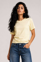 Basic Short sleeve T-shirt – Butter Yellow